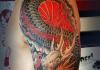 Японский дракон значение тату: фото, арт, эскизы Татуировка черный китайский дракон